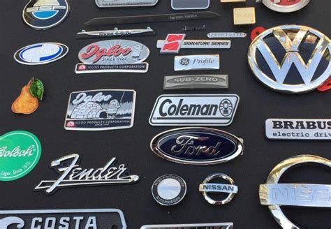 custom car part manufacturer logos|custom made emblems.